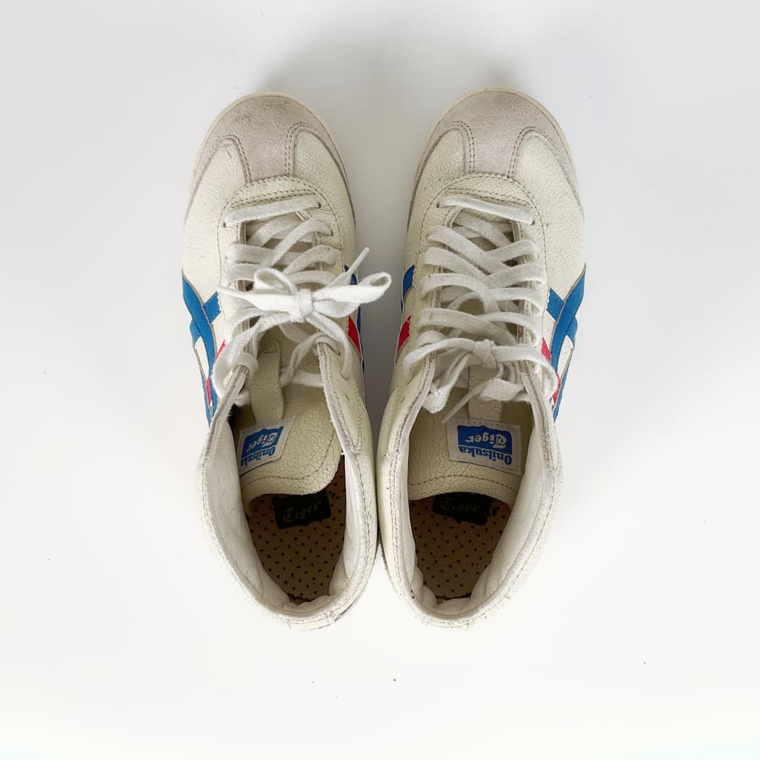 Onitsuka Tiger - Mexico 66 Oatmeal/Ginger Peach High Top Sneakers