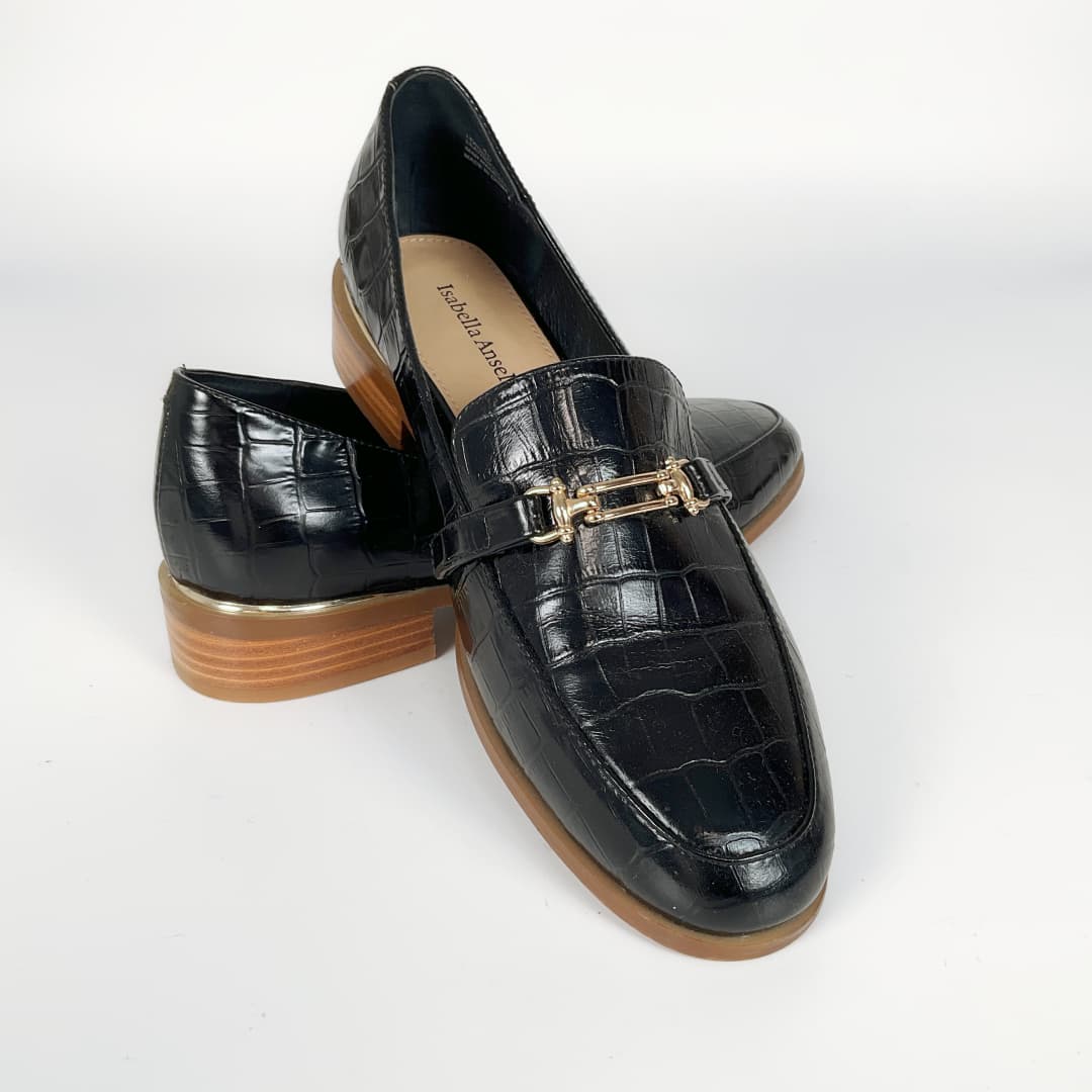 Isabella Anselmi - Loafers with Gold-Tone Hardware