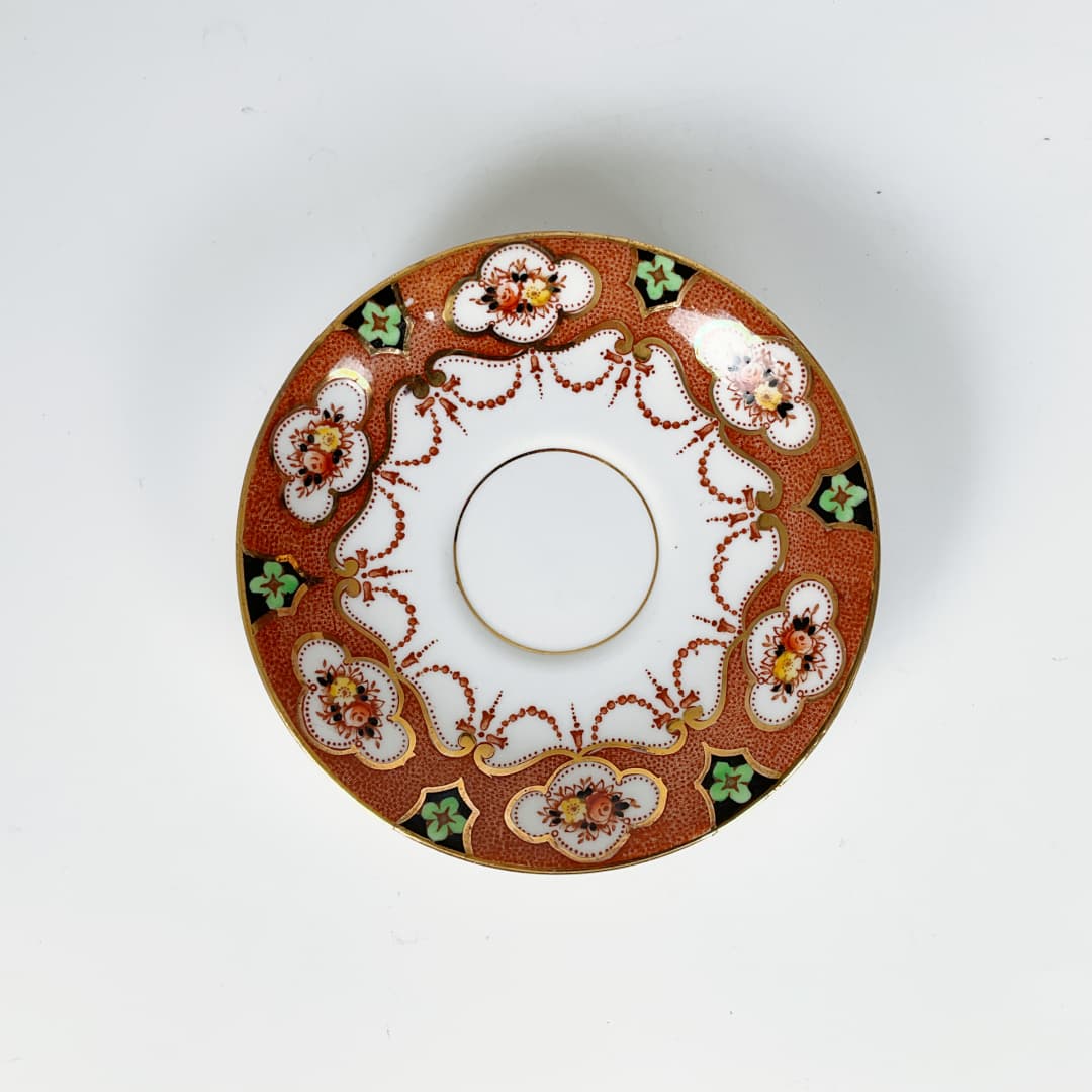 Royal Albert Crown China - Imari Style Tea Cup and Saucer Set