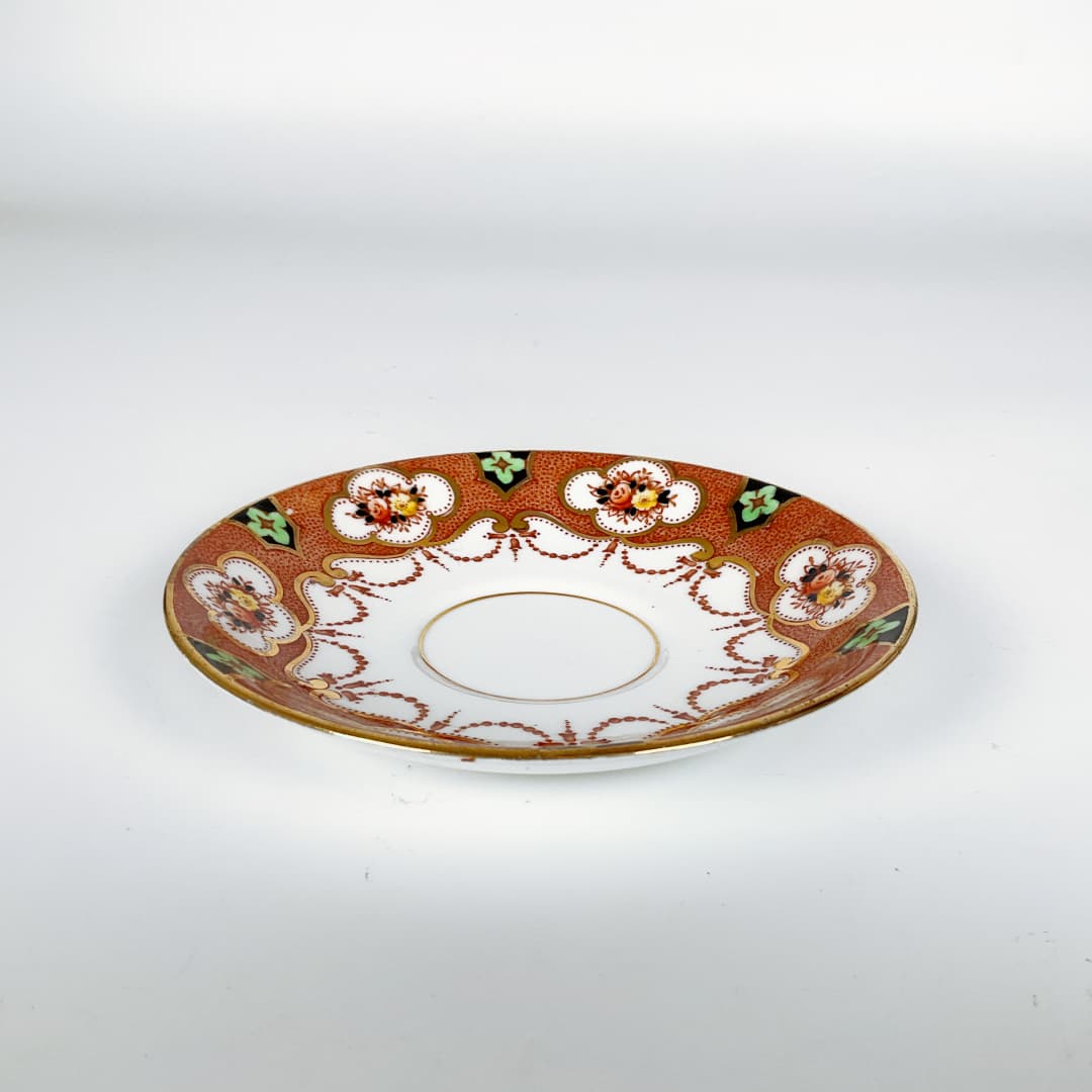 Royal Albert Crown China - Imari Style Tea Cup and Saucer Set