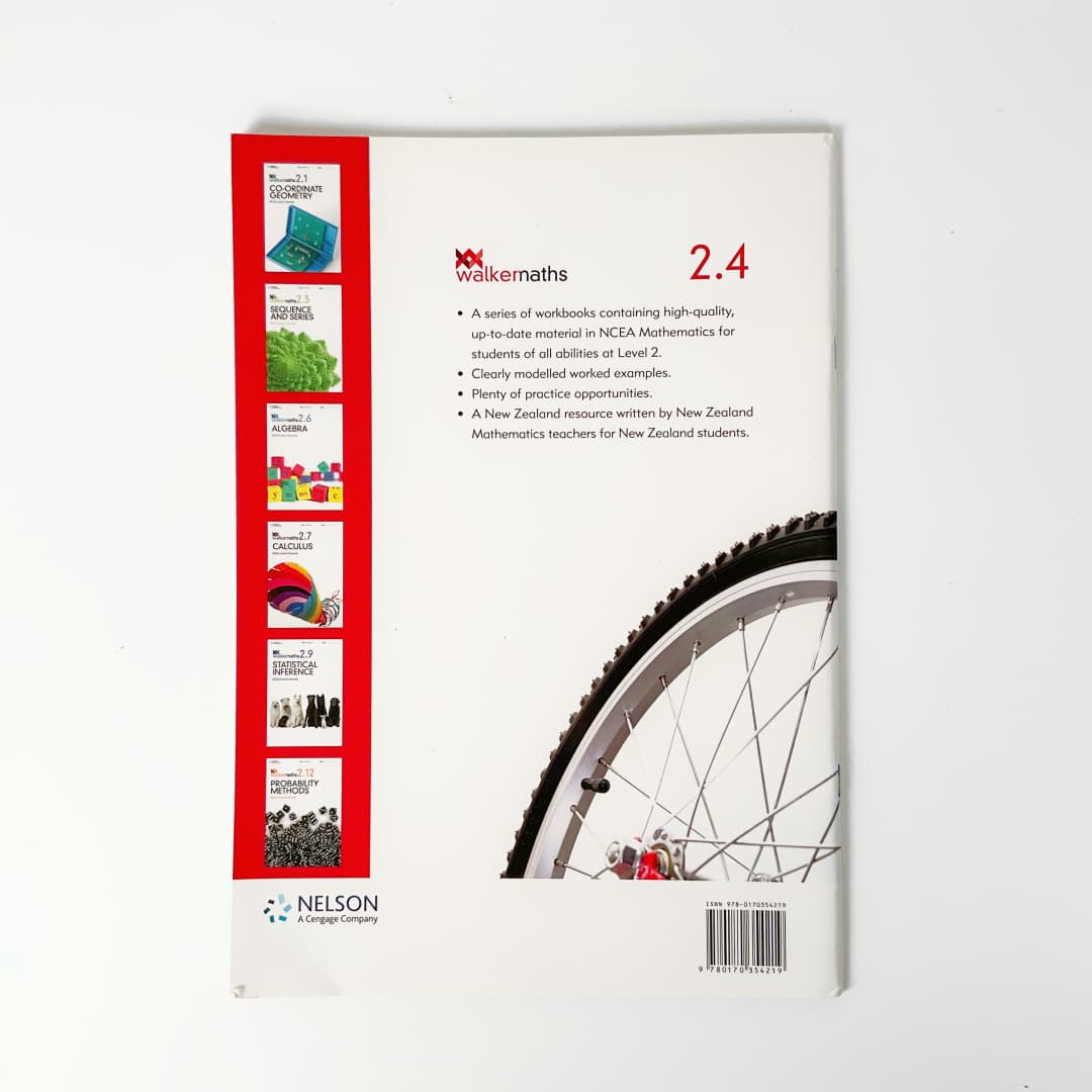 WALKERMATHS - Mathematics Study Set (3 Books Bundle)