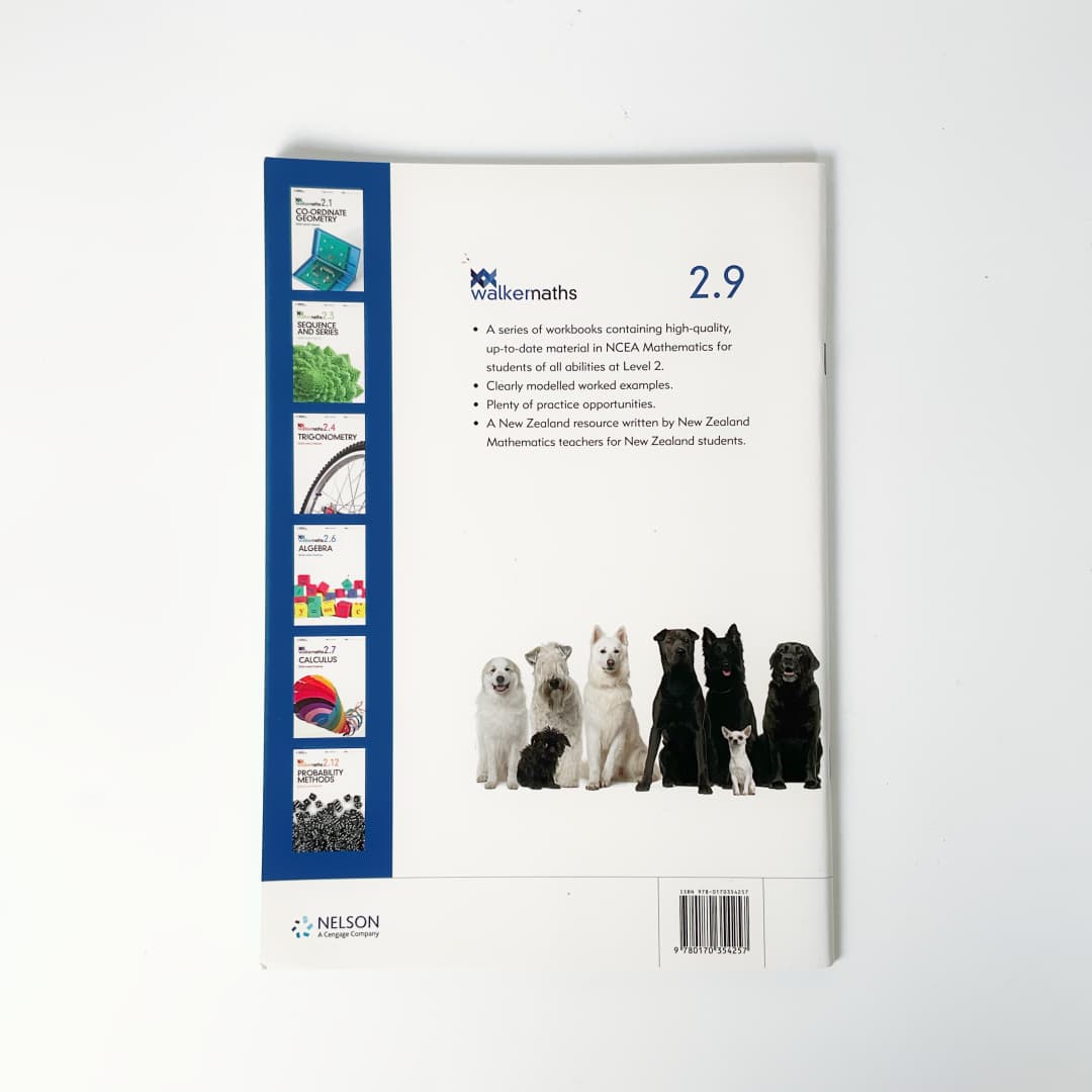 WALKERMATHS - Mathematics Study Set (3 Books Bundle)