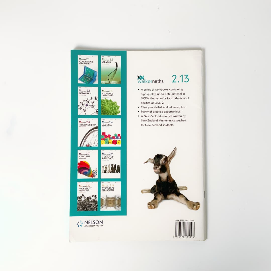 WALKERMATHS - Mathematics Study Set (3 Books Bundle)