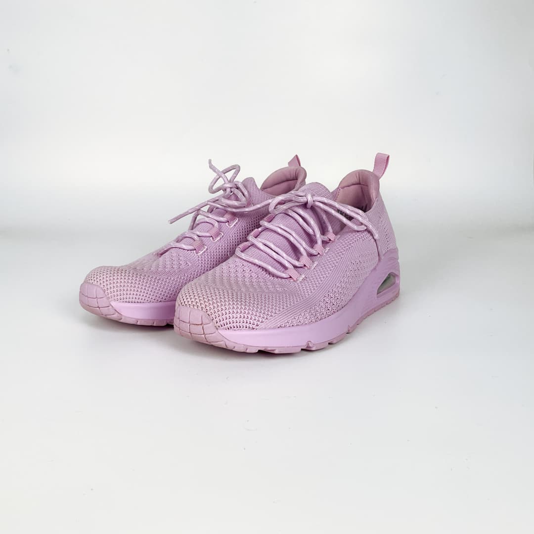 Skechers - Women's Uno Everywhere Lavender Slip On Trainers