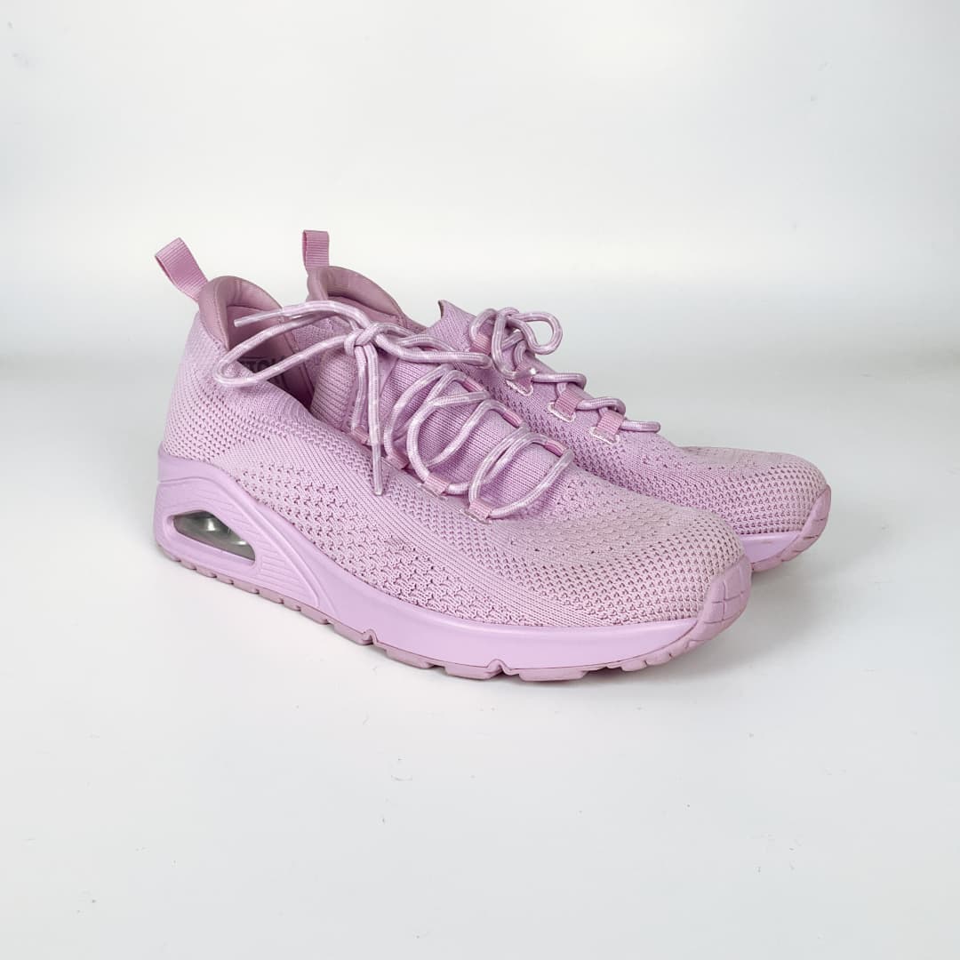 Skechers - Women's Uno Everywhere Lavender Slip On Trainers
