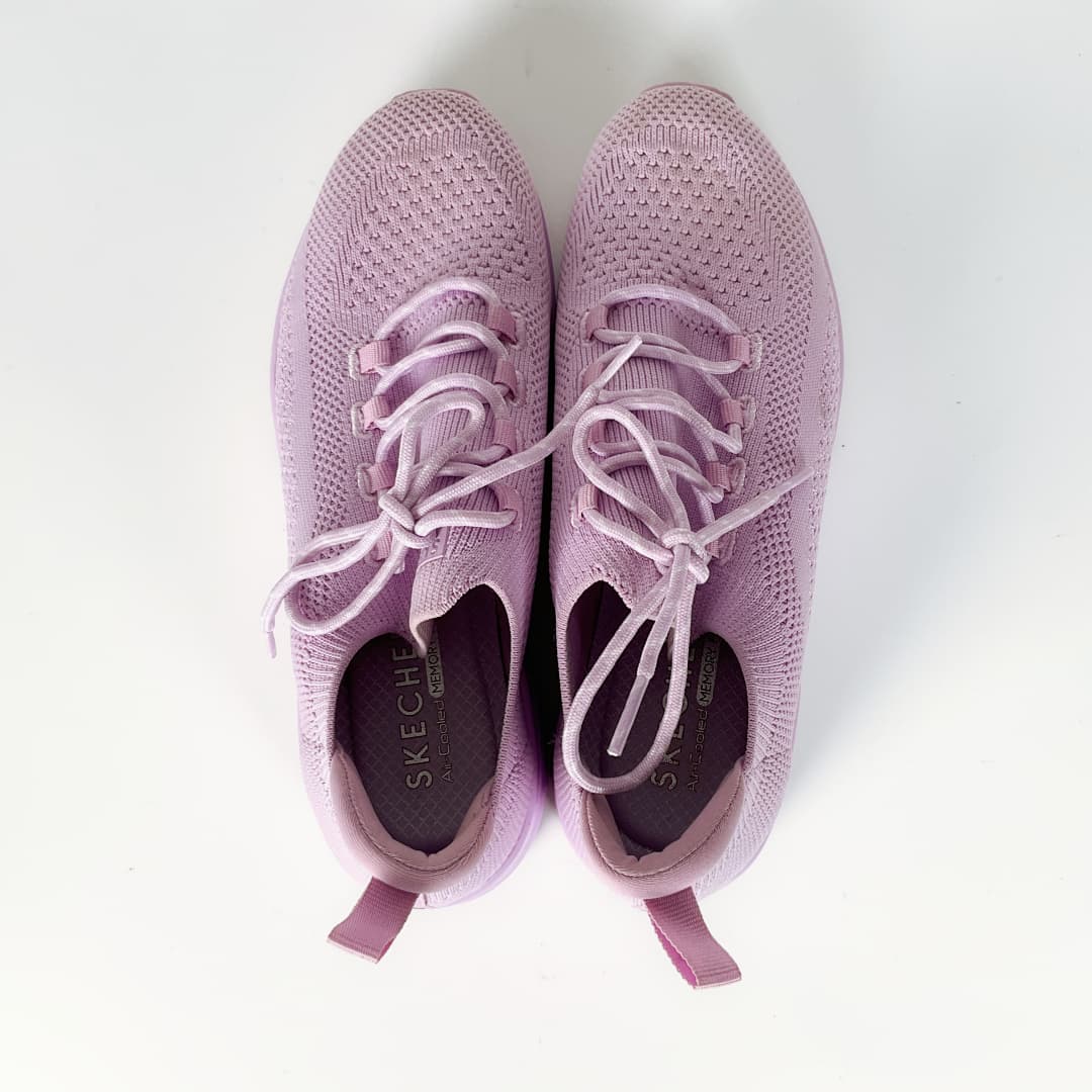 Skechers - Women's Uno Everywhere Lavender Slip On Trainers