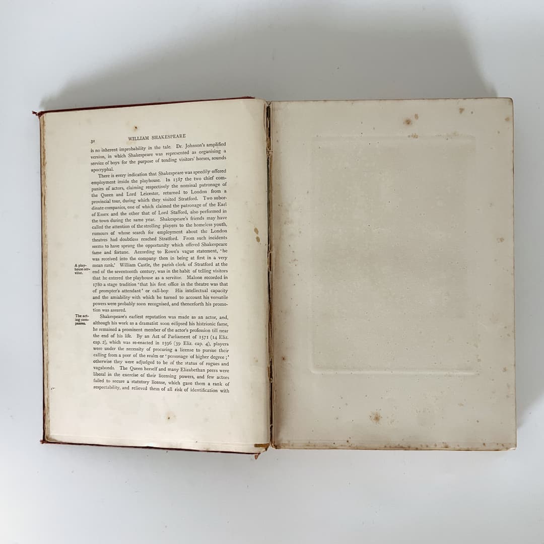 Lee, Sidney (Sir, 1859–1926) — A Life of William Shakespeare