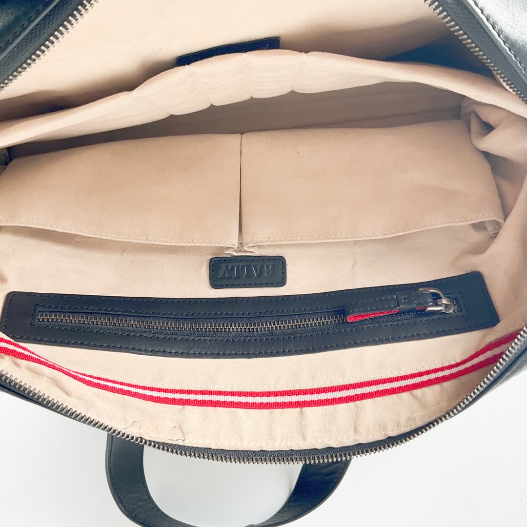 Bally - Strip Detail Briefcase