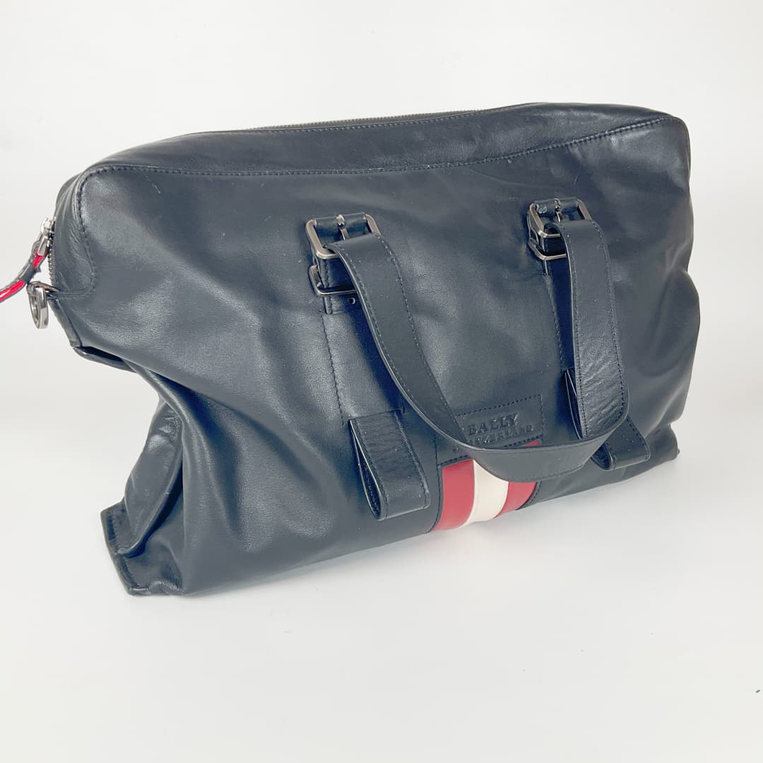Bally - Strip Detail Briefcase