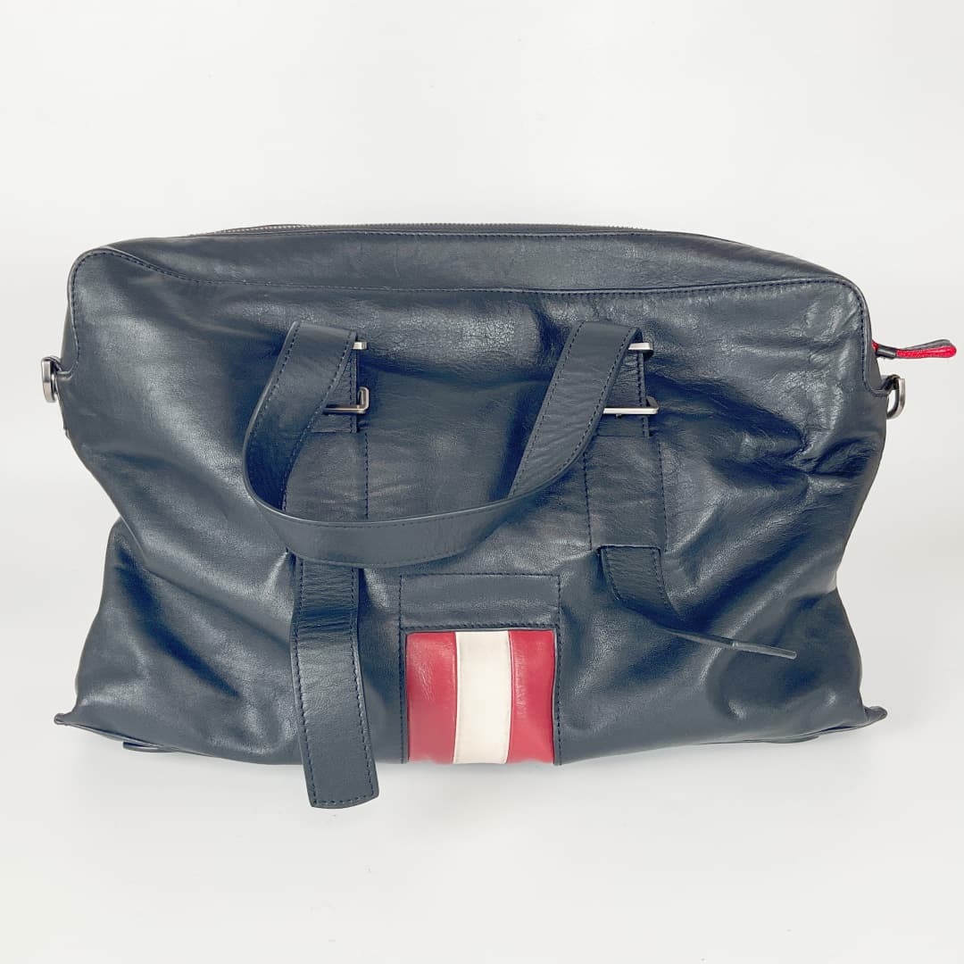Bally - Strip Detail Briefcase