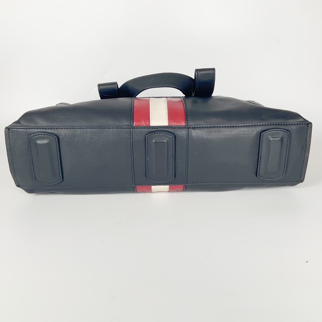 Bally - Strip Detail Briefcase