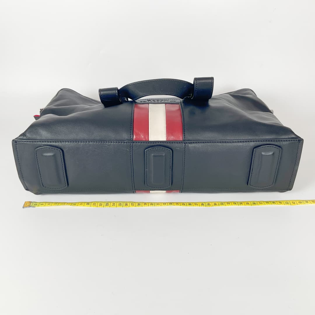 Bally - Strip Detail Briefcase