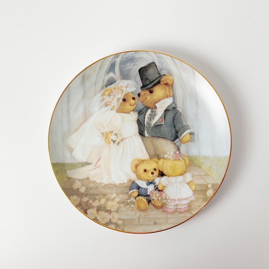 Franklin Mint - “Just Married” Limited Edition Collectors Plate