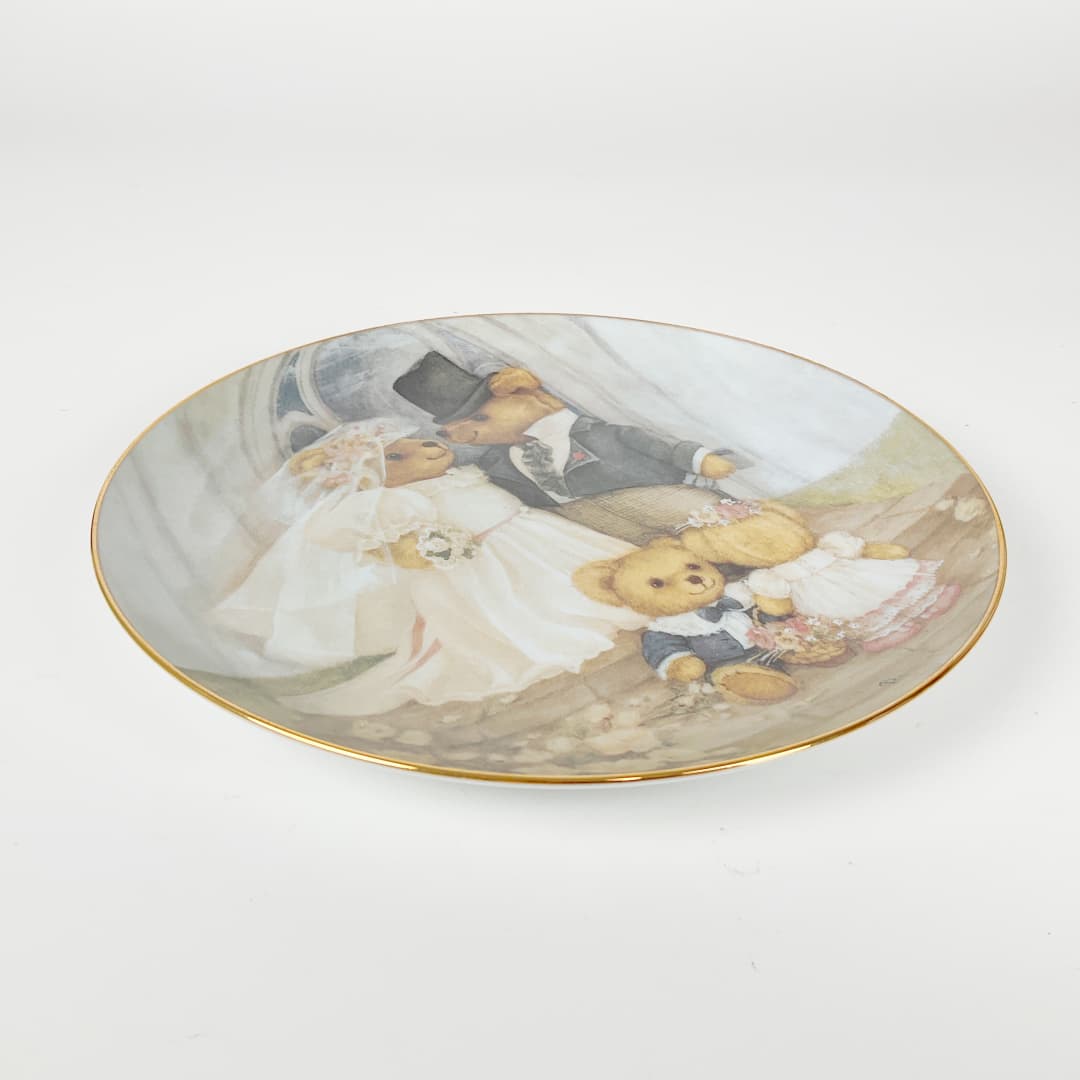 Franklin Mint - “Just Married” Limited Edition Collectors Plate
