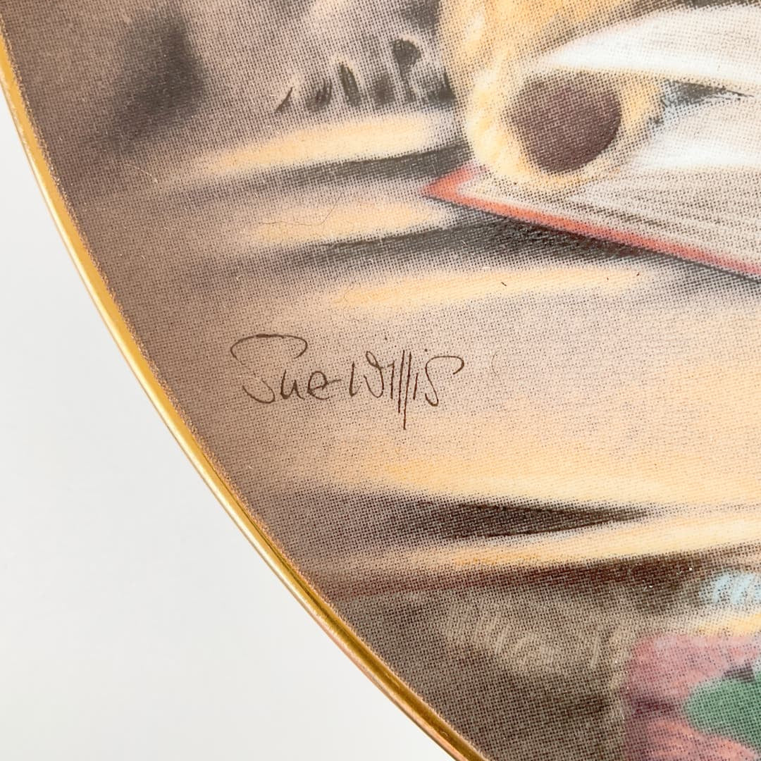 Franklin Mint - “Bedtime Story” Limited Edition Collectors Plate