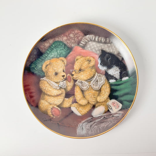 Franklin Mint - “Bear Facts” Limited Edition Collectors Plate
