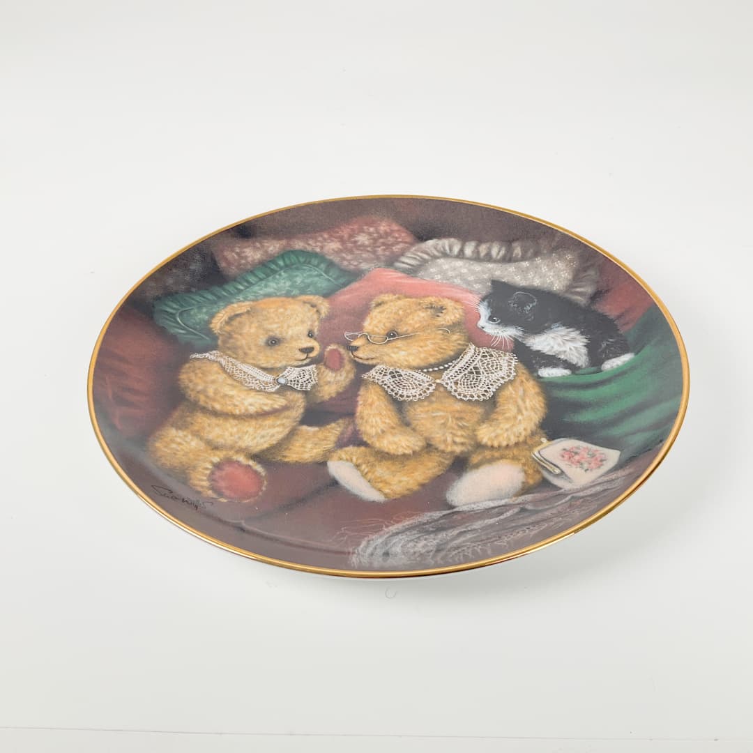 Franklin Mint - “Bear Facts” Limited Edition Collectors Plate