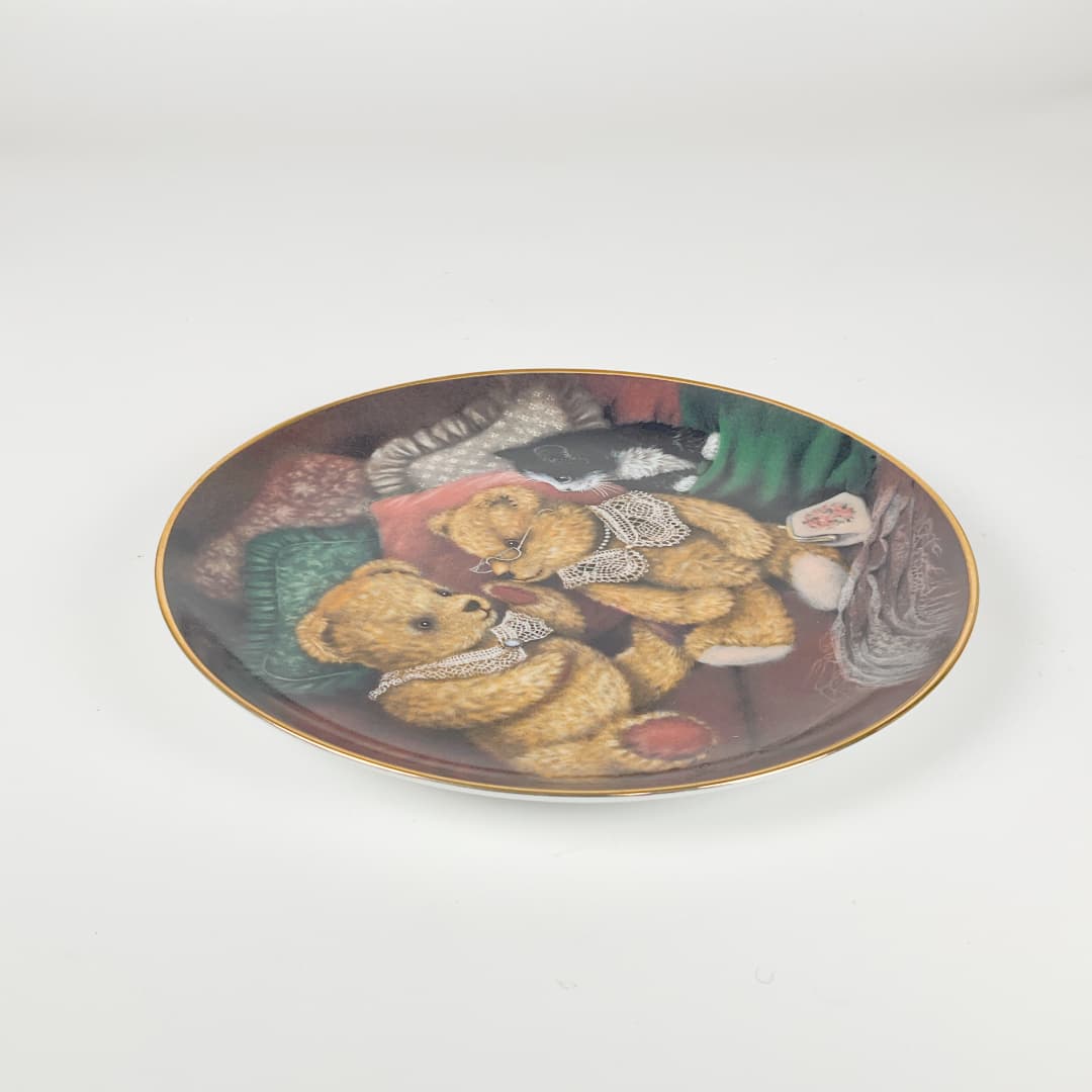 Franklin Mint - “Bear Facts” Limited Edition Collectors Plate