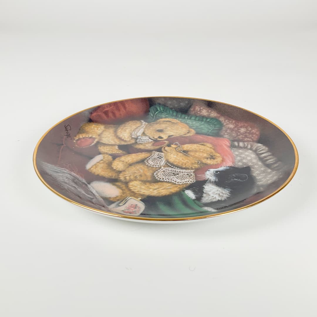 Franklin Mint - “Bear Facts” Limited Edition Collectors Plate