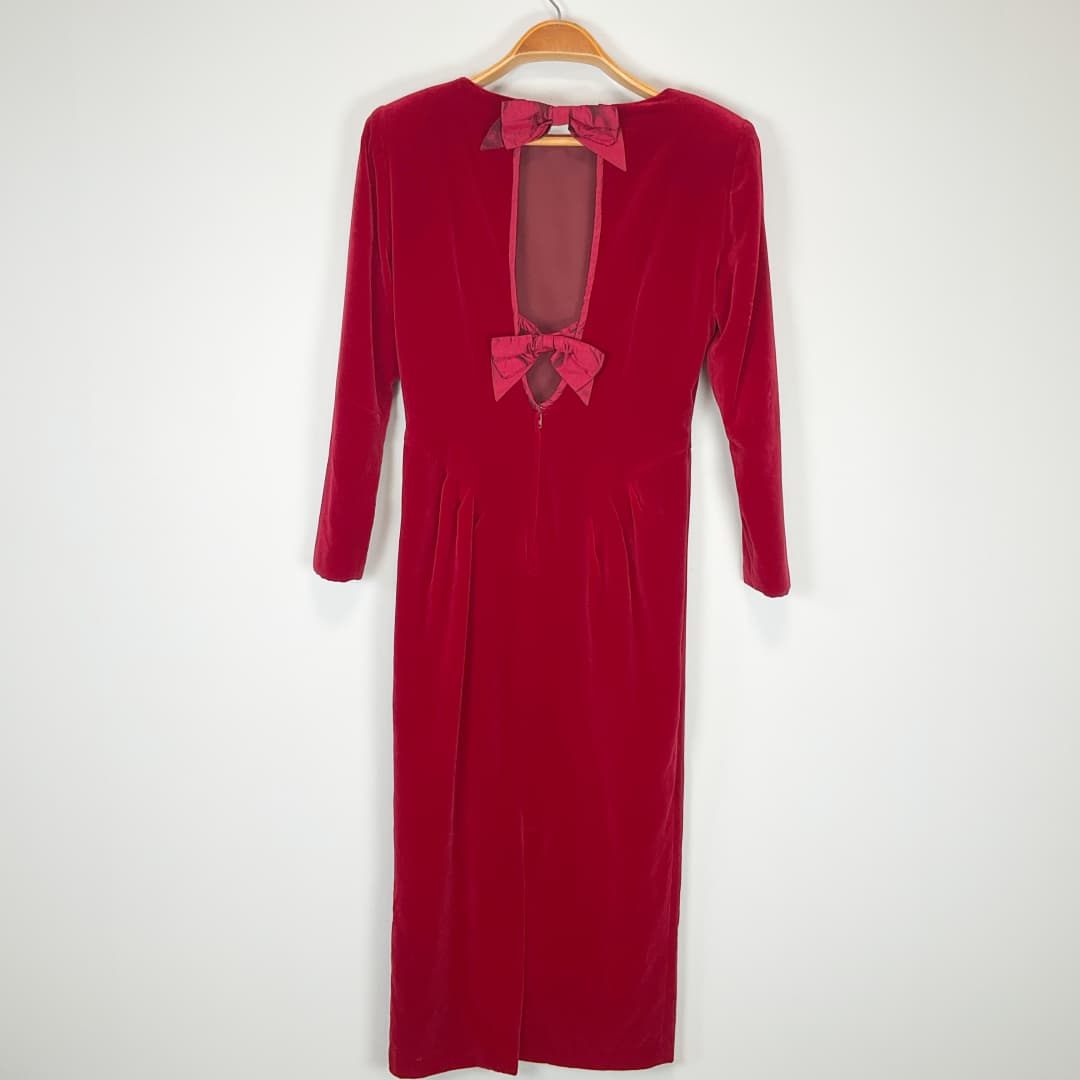 Vintage trelise cooper - Velvet Dress