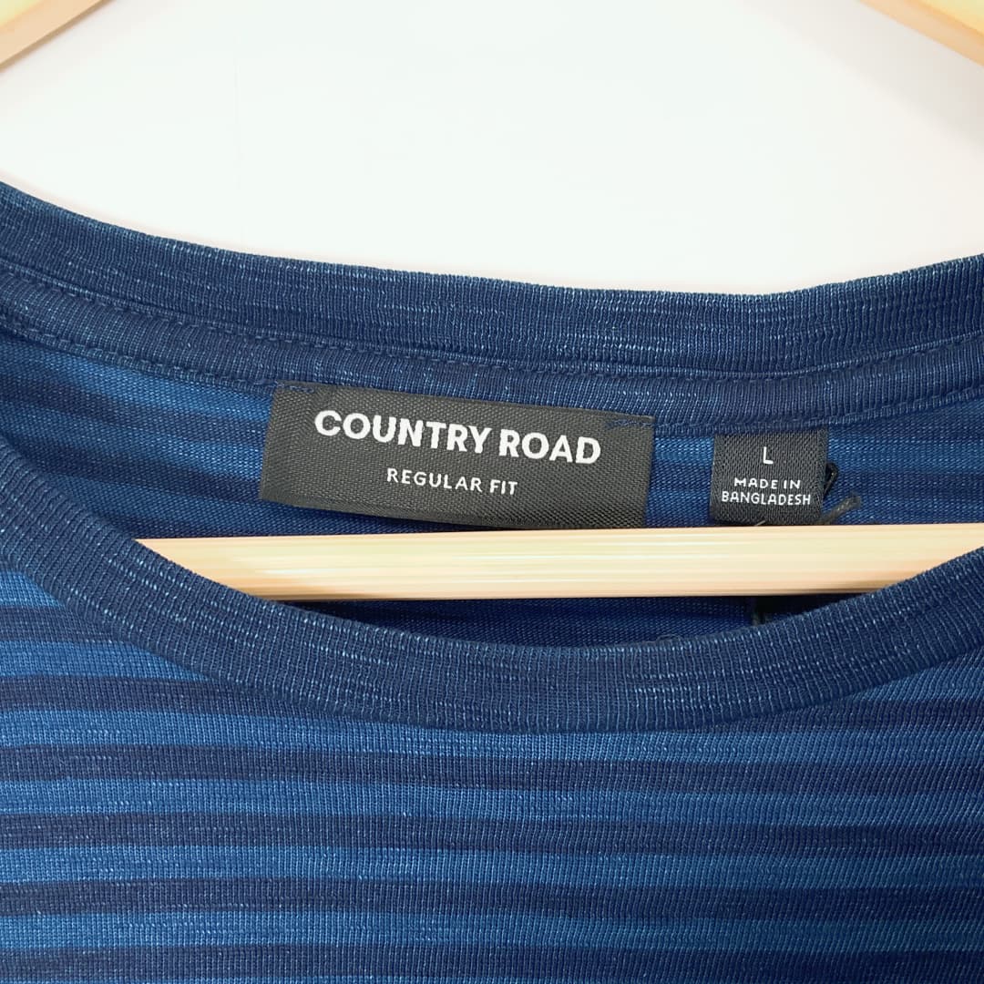 Country Road - Indigo Stripe Tee