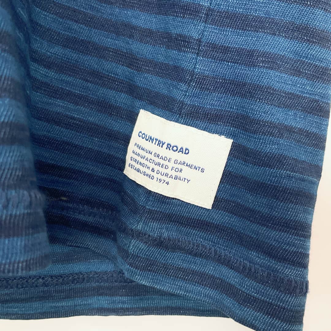 Country Road - Indigo Stripe Tee