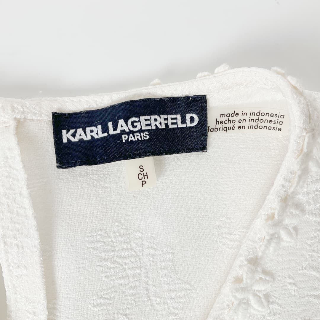 KARL LAGERFELD - Floral Blouse
