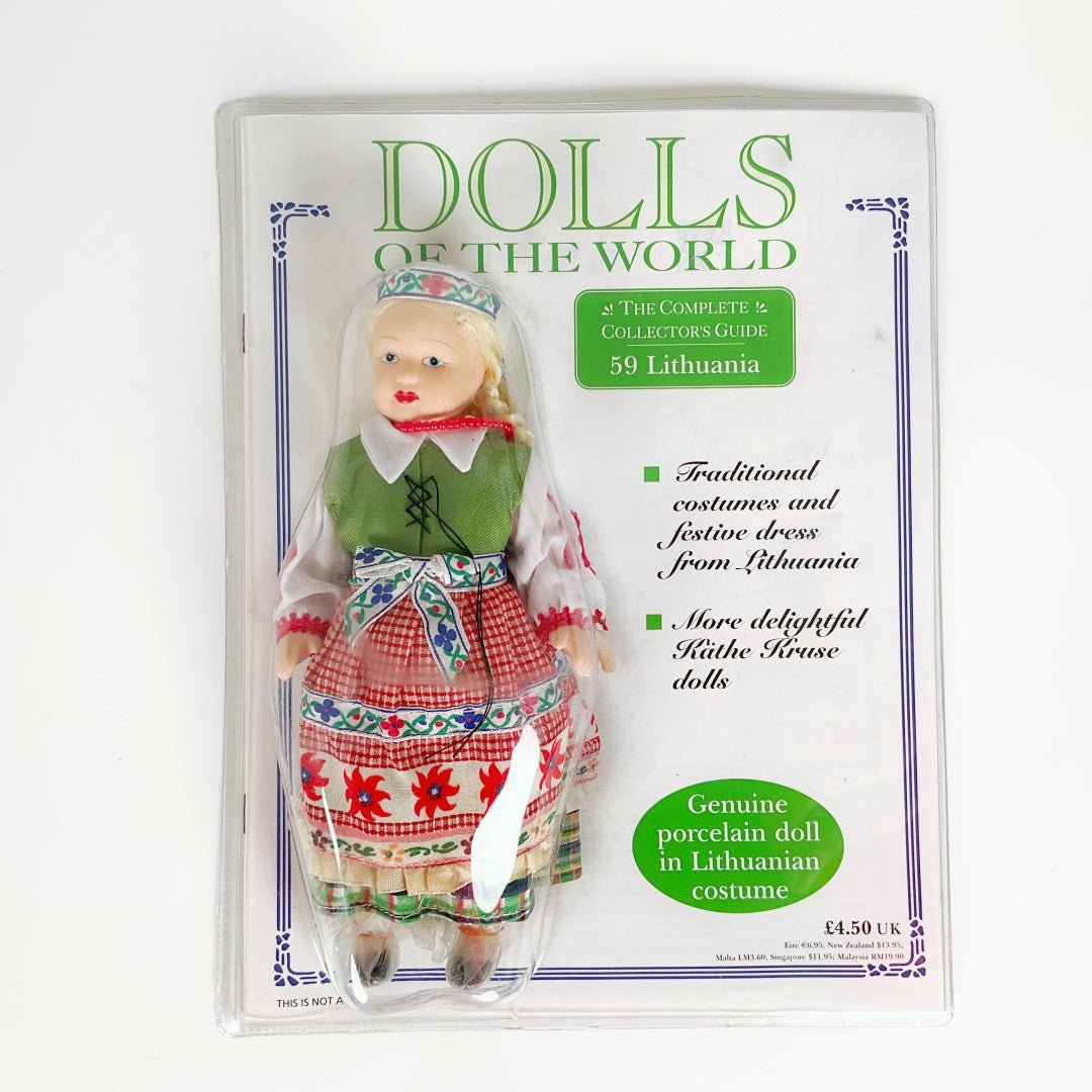 Dolls of the World - Lithuanian Costume Porcelain Doll