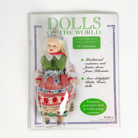 Dolls of the World - Lithuanian Costume Porcelain Doll