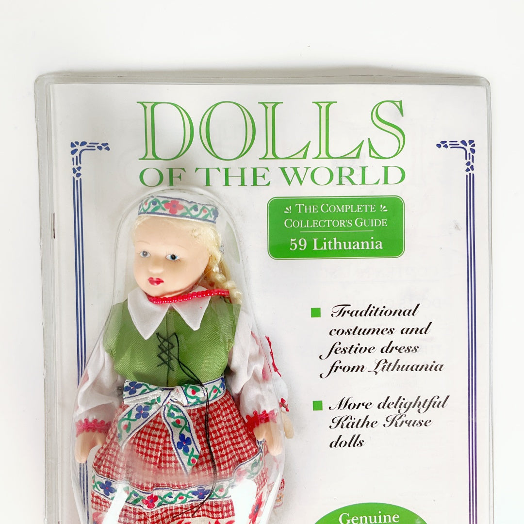 Dolls of the World - Lithuanian Costume Porcelain Doll
