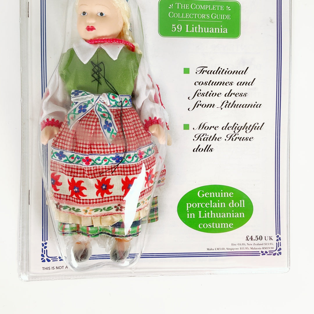 Dolls of the World - Lithuanian Costume Porcelain Doll