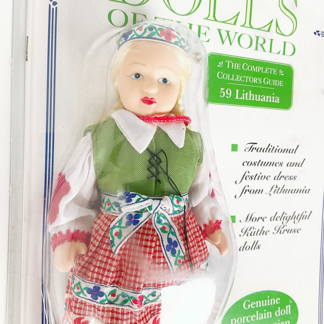 Dolls of the World - Lithuanian Costume Porcelain Doll