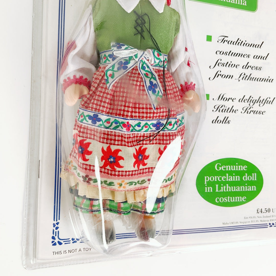 Dolls of the World - Lithuanian Costume Porcelain Doll