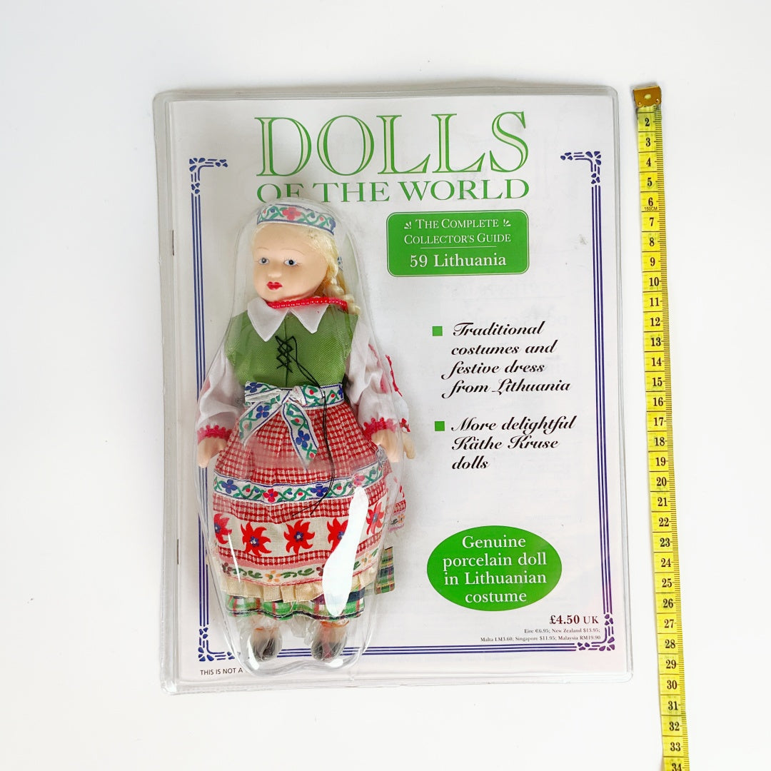Dolls of the World - Lithuanian Costume Porcelain Doll