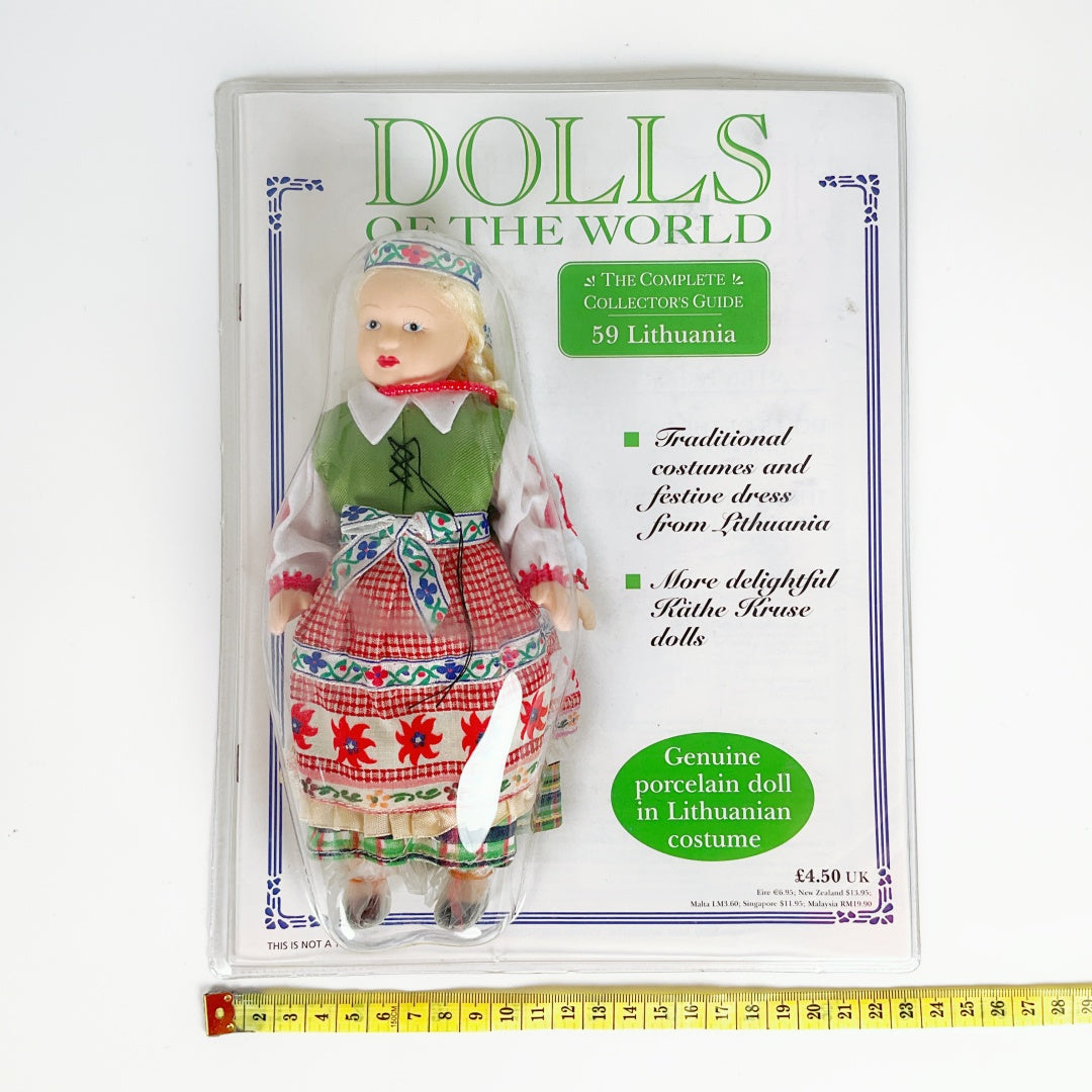 Dolls of the World - Lithuanian Costume Porcelain Doll