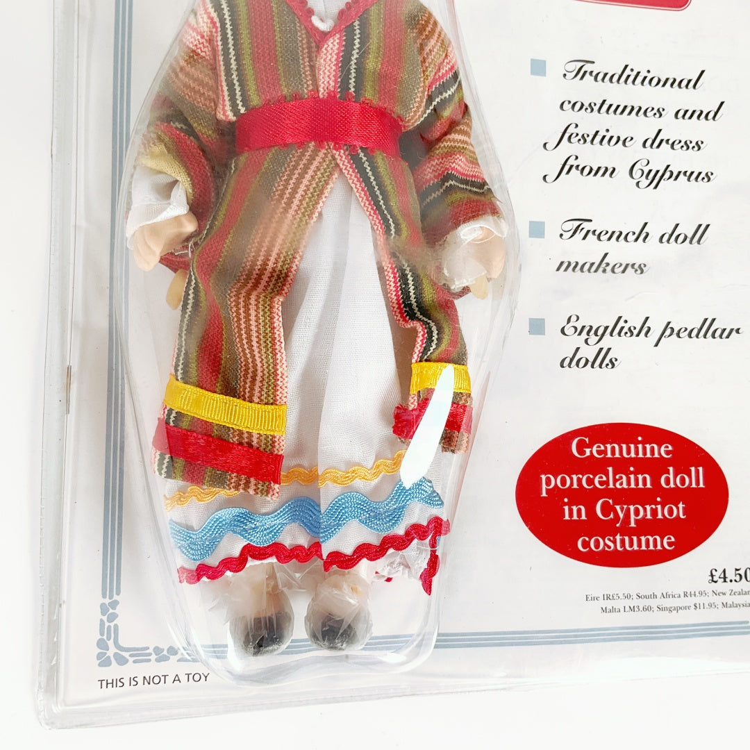 Dolls of the World - Cyprus Costume Porcelain Doll