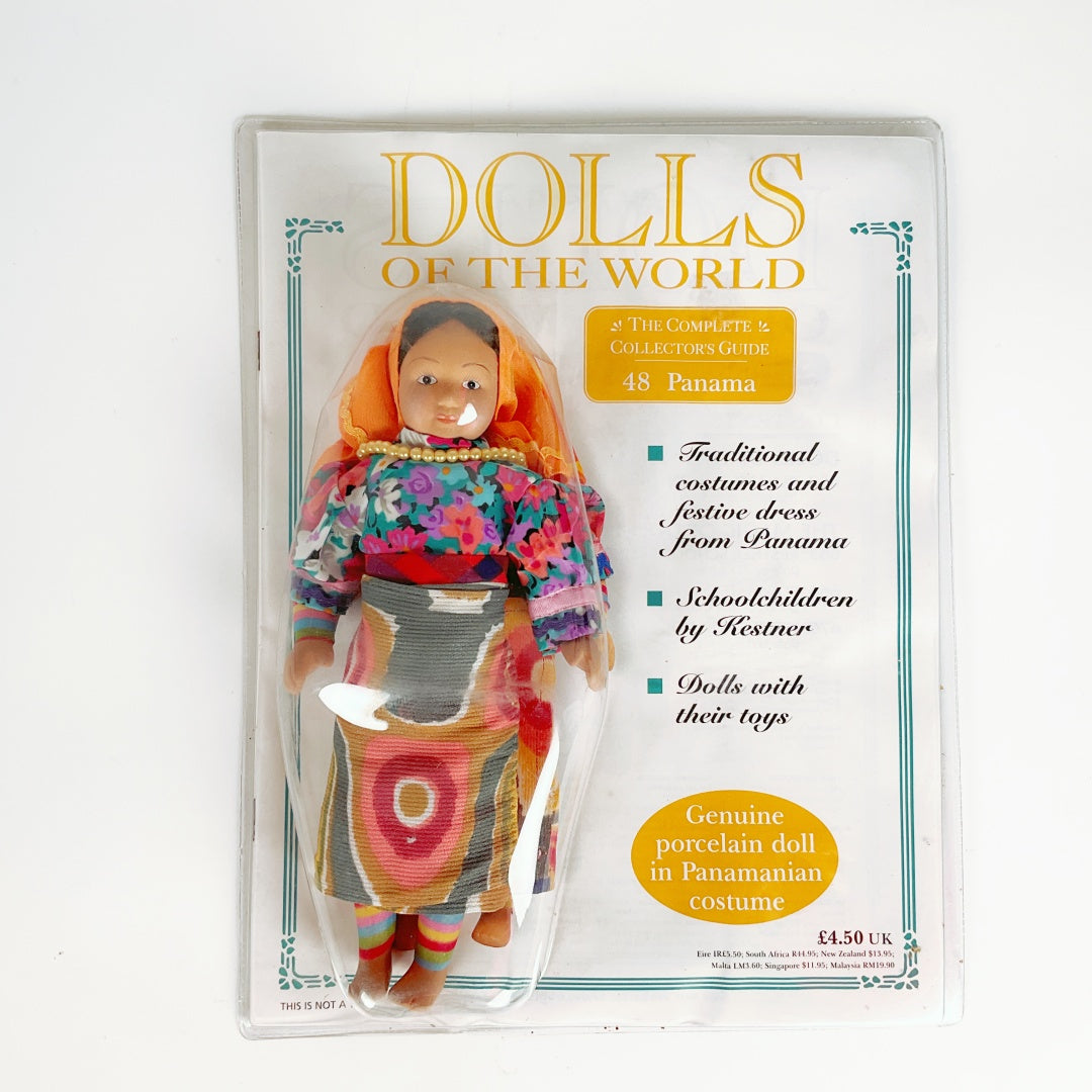 Dolls of the World - Panama Costume Porcelain Doll