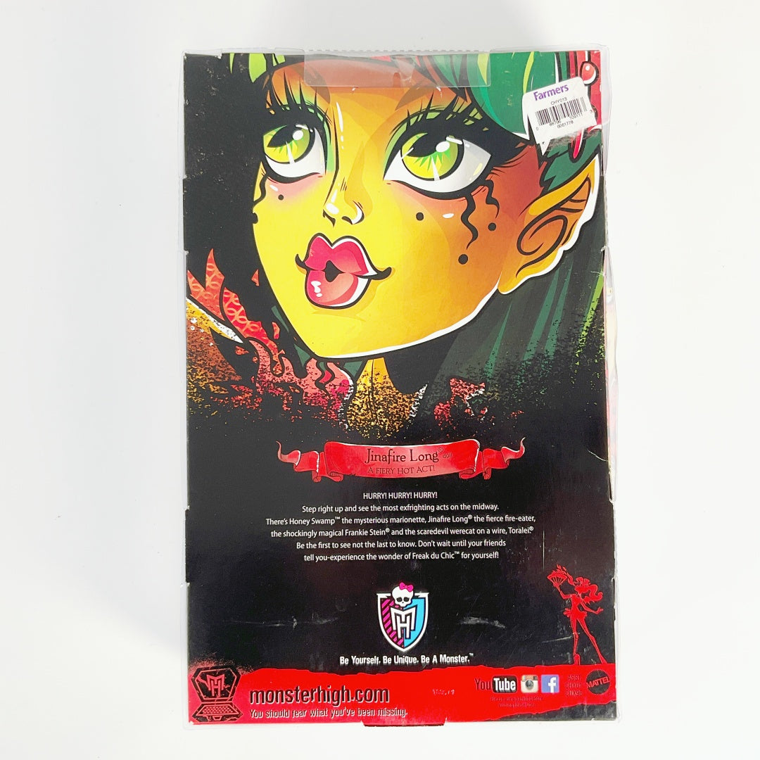 Monster High "Fear of the Dark" Doll – Finnegan Long