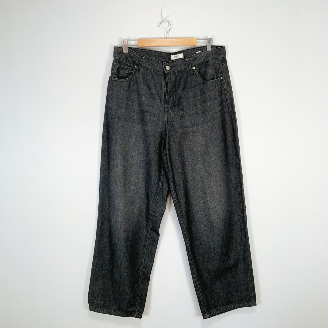 FIRETRAP LONDON  Barrel Leg Cotton Jeans