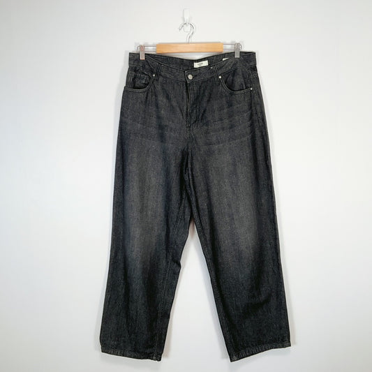 FIRETRAP LONDON  Barrel Leg Cotton Jeans