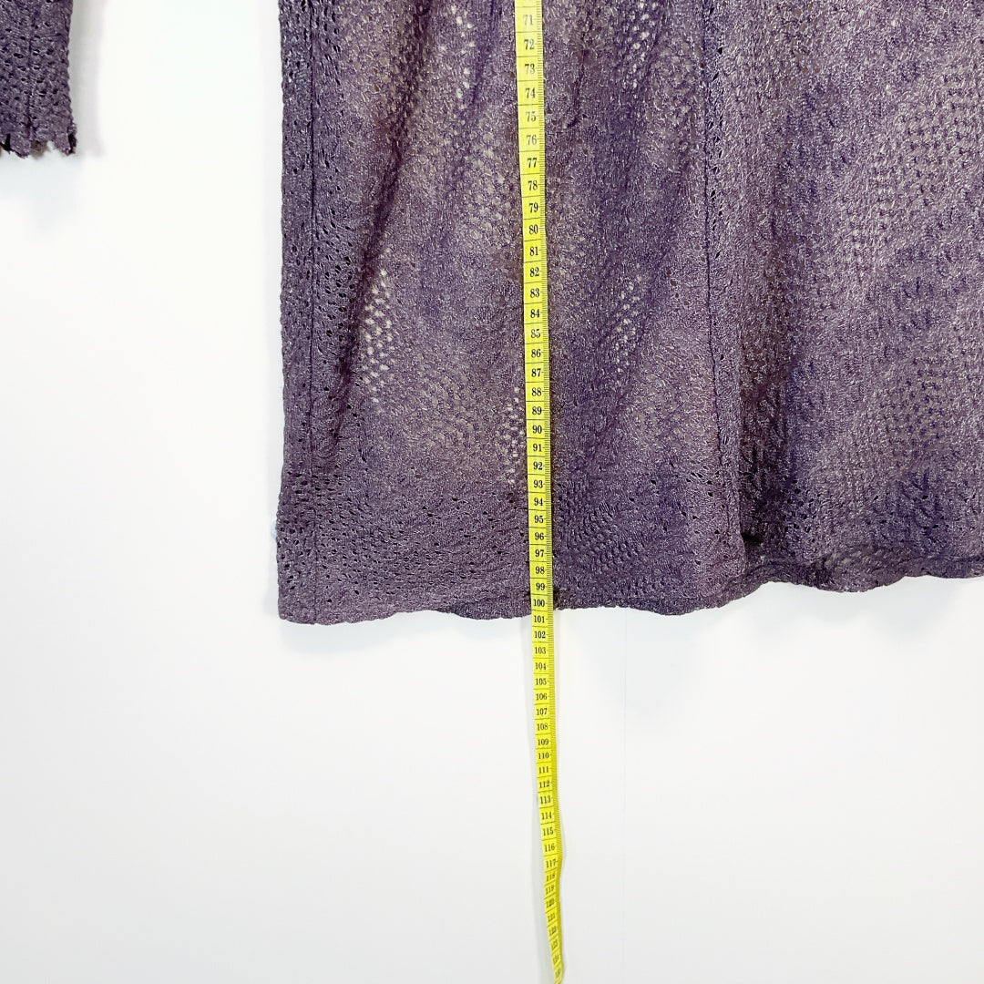 CATALYST - Long Sleeve Midi Lace Dress