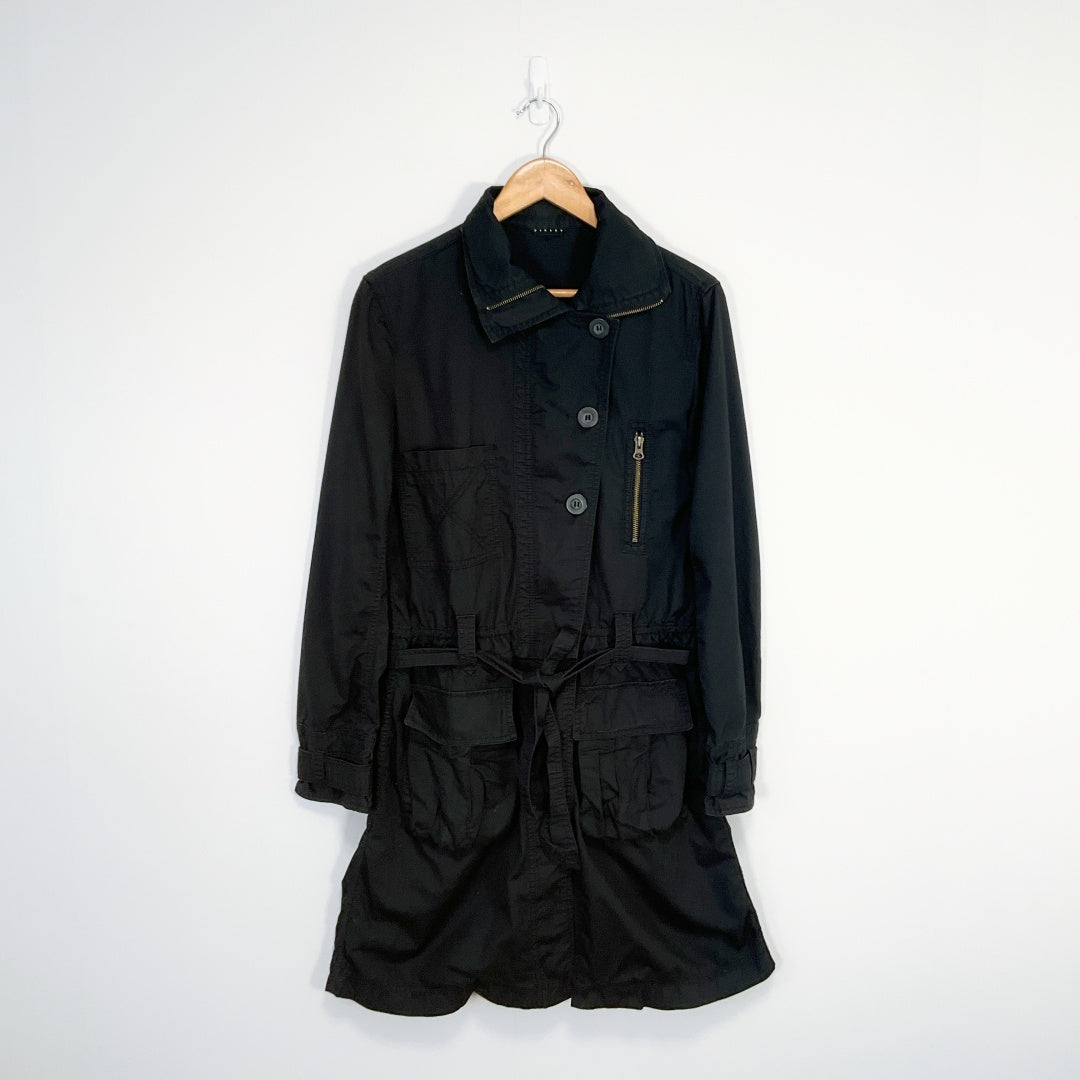 Sisley - Long Denim Jacket