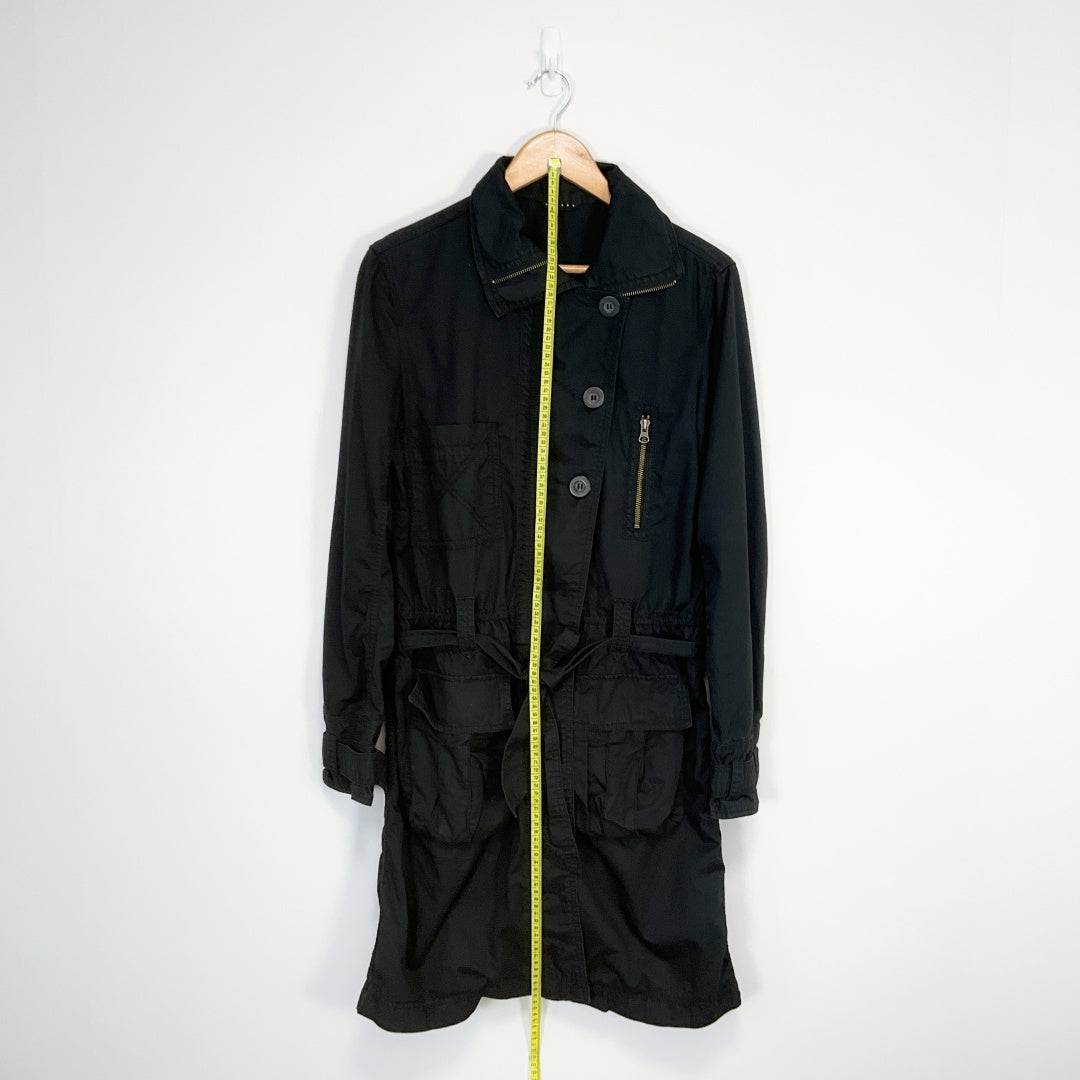 Sisley - Long Denim Jacket