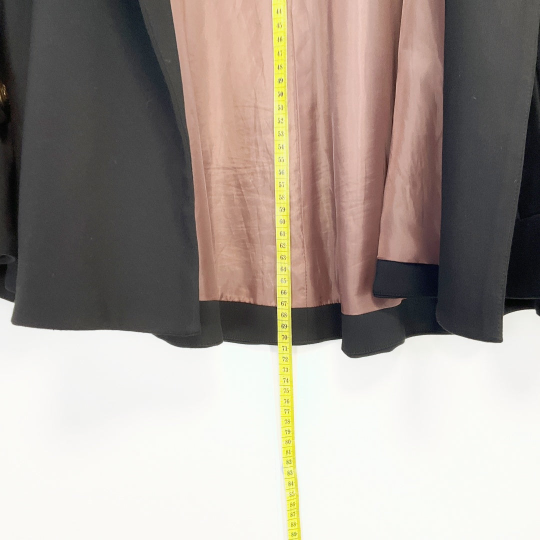 Dotti - Black Cropped Cape