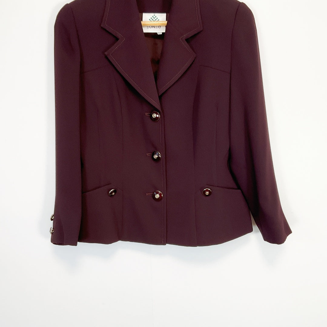 EONEO - Blazer and Skirt Set