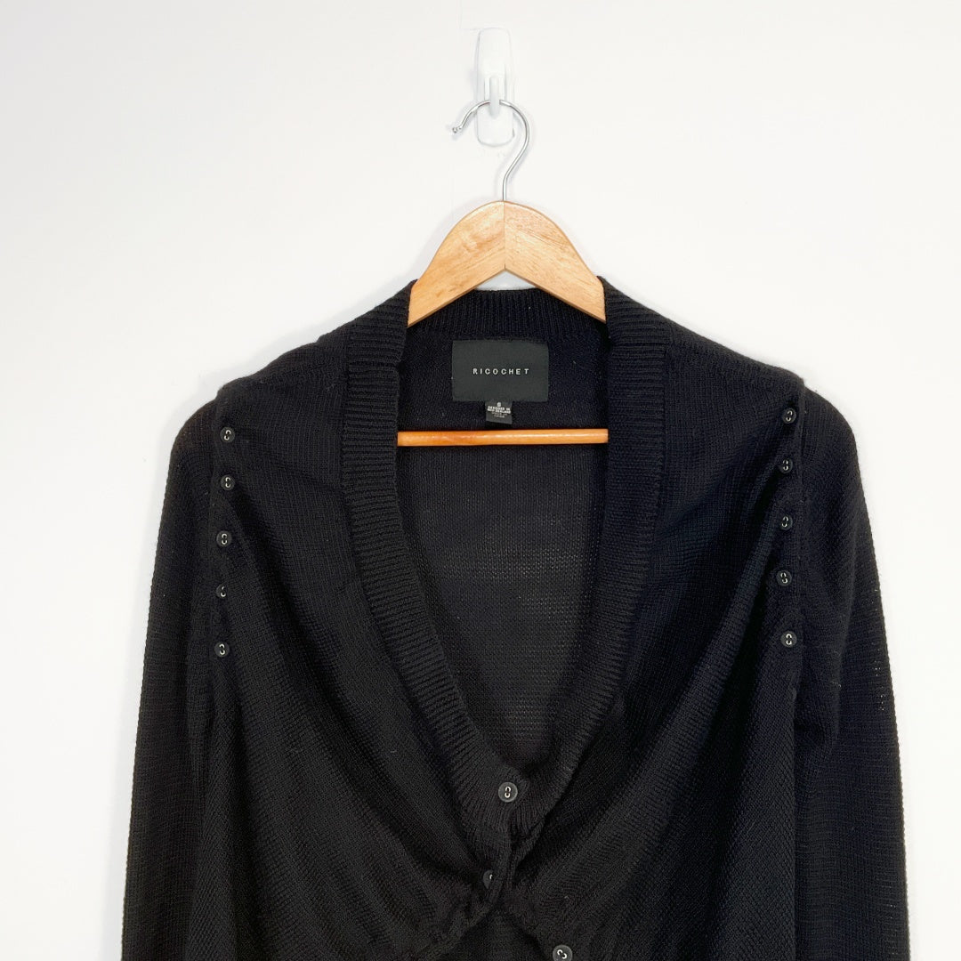 Ricochet - Black Cardigan
