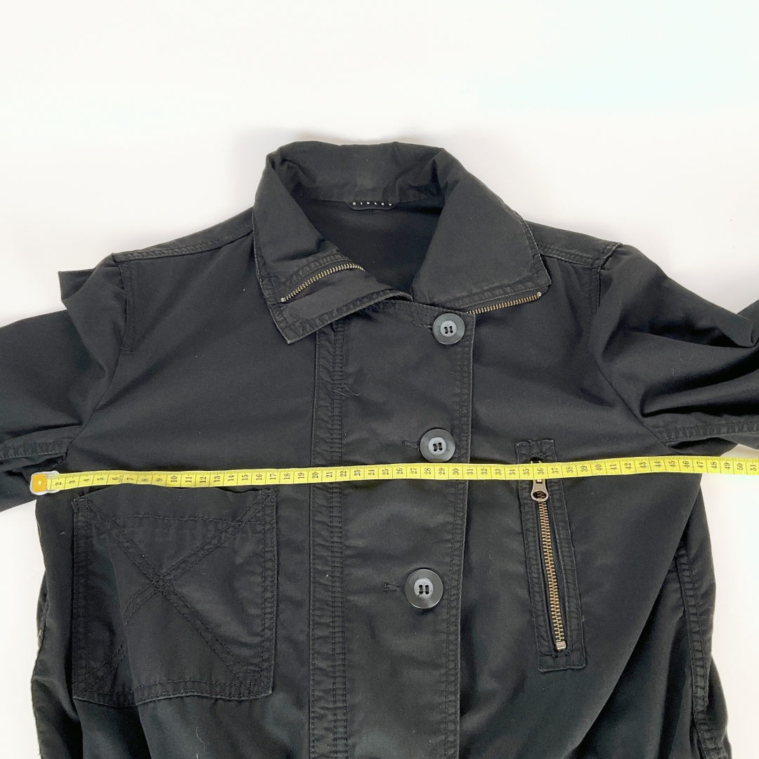 Sisley - Long Denim Jacket