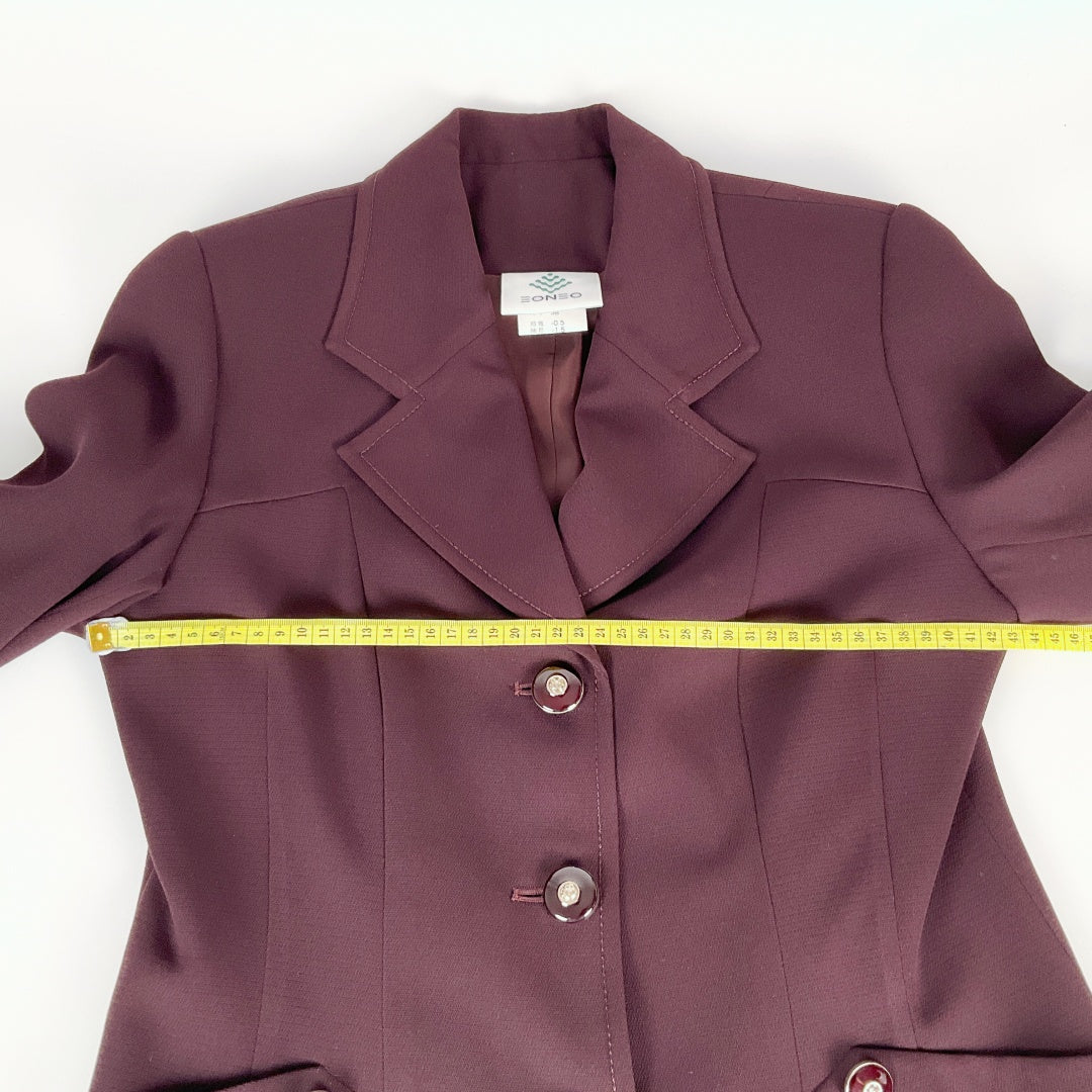 EONEO - Blazer and Skirt Set