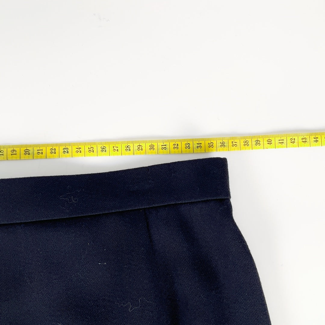 Tailored Navy Blazer and Skirt Set