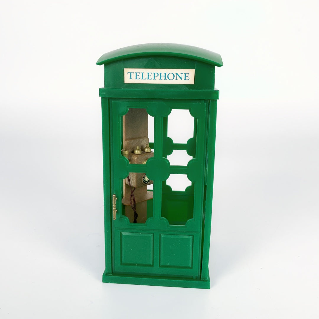 Sylvanian Families - Green Vintage Phone Booth